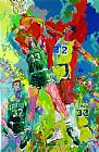 Magic Johnson by Leroy Neiman